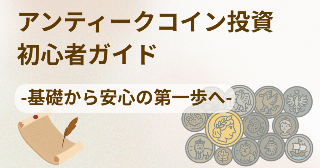 アンティークコイン投資初心者ガイド － 基礎から安心の第一歩へ－